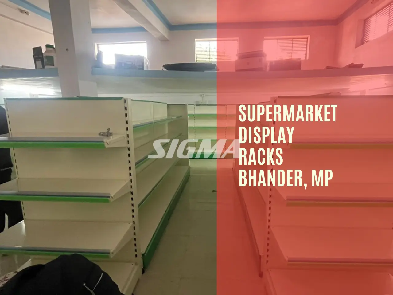 Supermarket Display Racks  Bhander, MP.webp